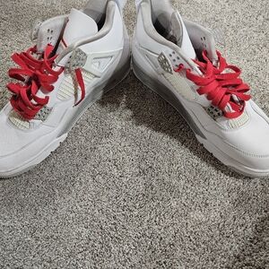 White Air Jordan 4